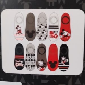 Disney Mickey Mouse 10pk No-Show Socks